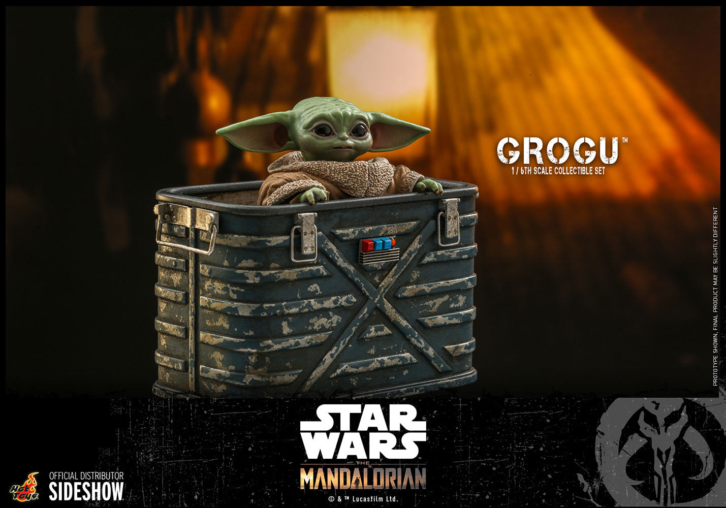 Grogu™ Sixth Scale Figure Set Sixth Scale Figure Set by Hot Toys