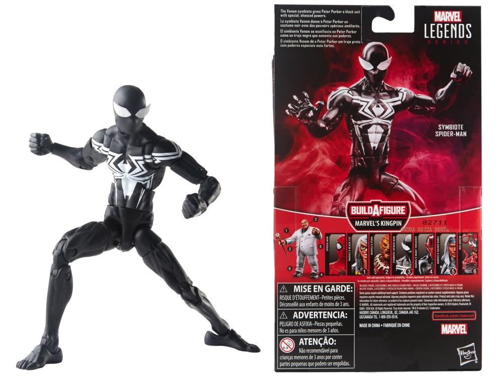 Spider-Man Marvel Legends Wave 9 Set of 7 Figures (Kingpin BAF)