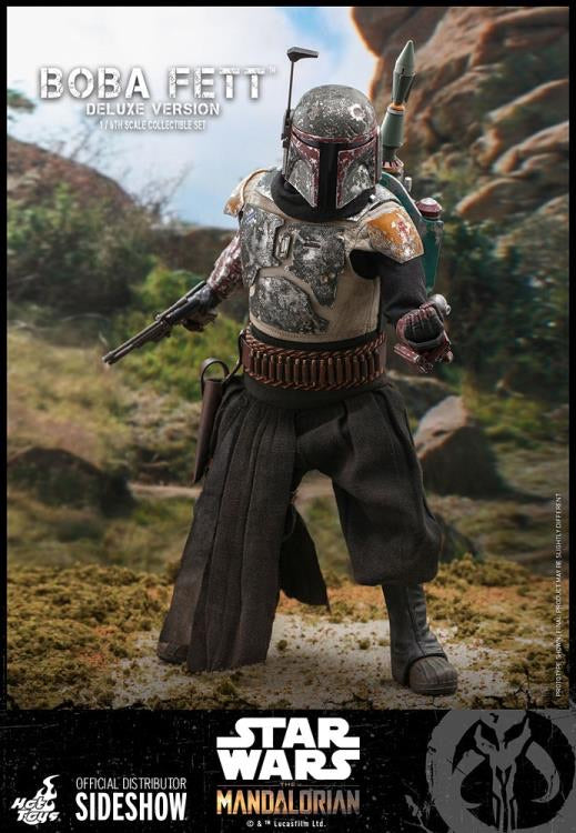 The Mandalorian Deluxe Boba Fett 1/6th Scale Collectible Figure Set
