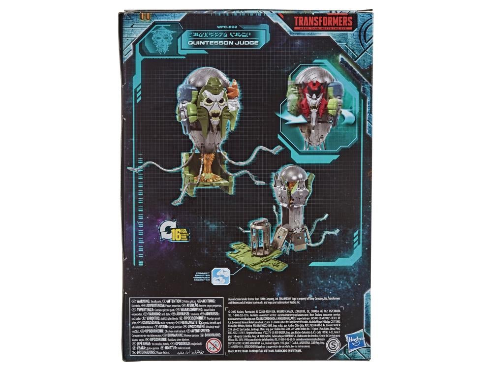 Transformers War for Cybertron: Earthrise Voyager Quintesson Judge