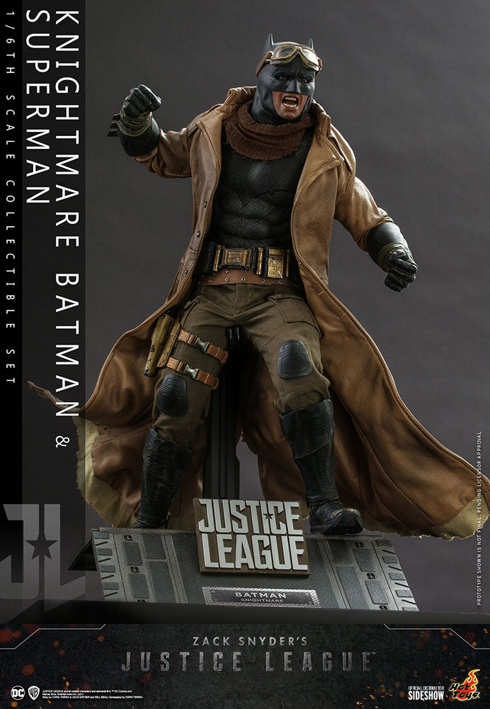 Knightmare Batman and Superman Sixth Scale Figure Set by Hot Toys Expected to Ship: Jul 2022 - Sep 2022