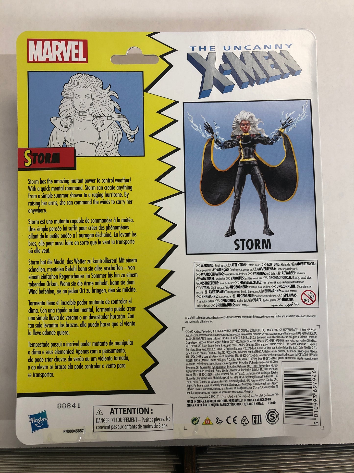 X-Men Retro Marvel Legends 6in Black Outfit Storm AF