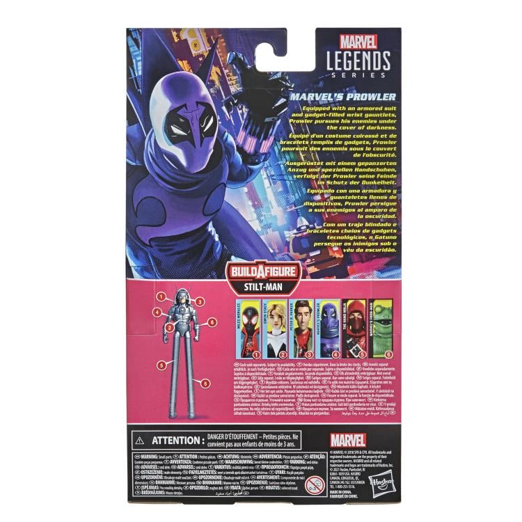 Spider-Man: Into the Spider-Verse Marvel Legends Prowler (Stilt-Man BAF)
