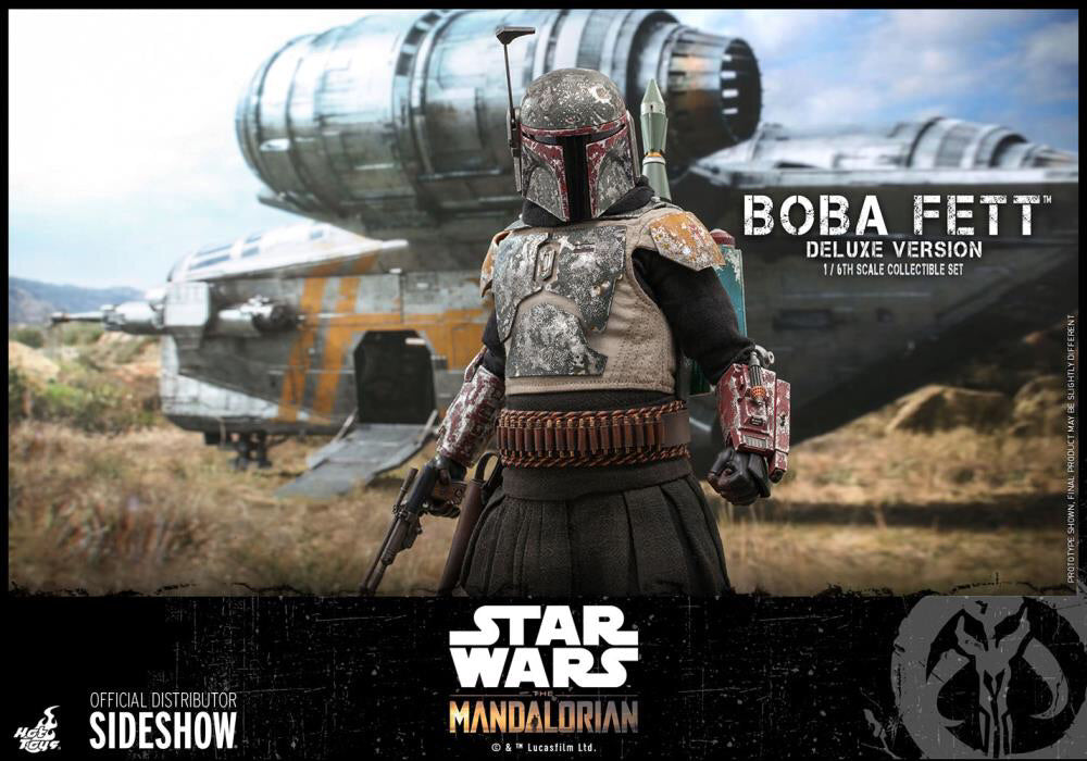 The Mandalorian Deluxe Boba Fett 1/6th Scale Collectible Figure Set