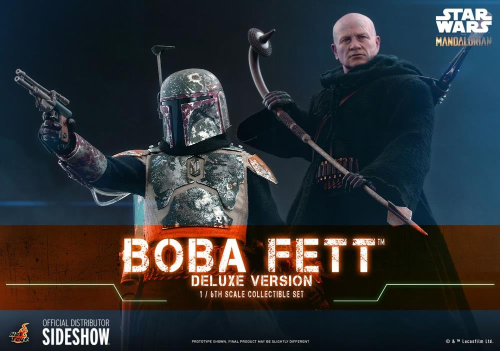 The Mandalorian Deluxe Boba Fett 1/6th Scale Collectible Figure Set