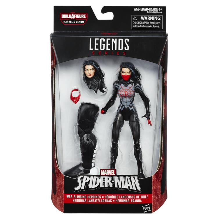 Spider-Man Marvel Legends Wave 4 Case of 6 (Space Venom BAF) Complete