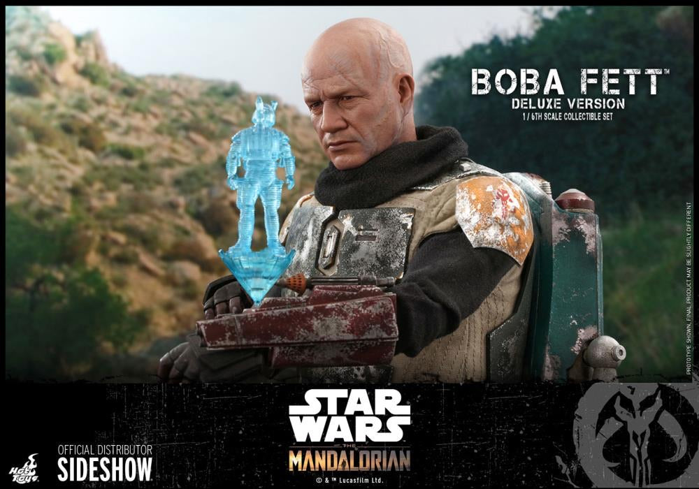 The Mandalorian Deluxe Boba Fett 1/6th Scale Collectible Figure Set
