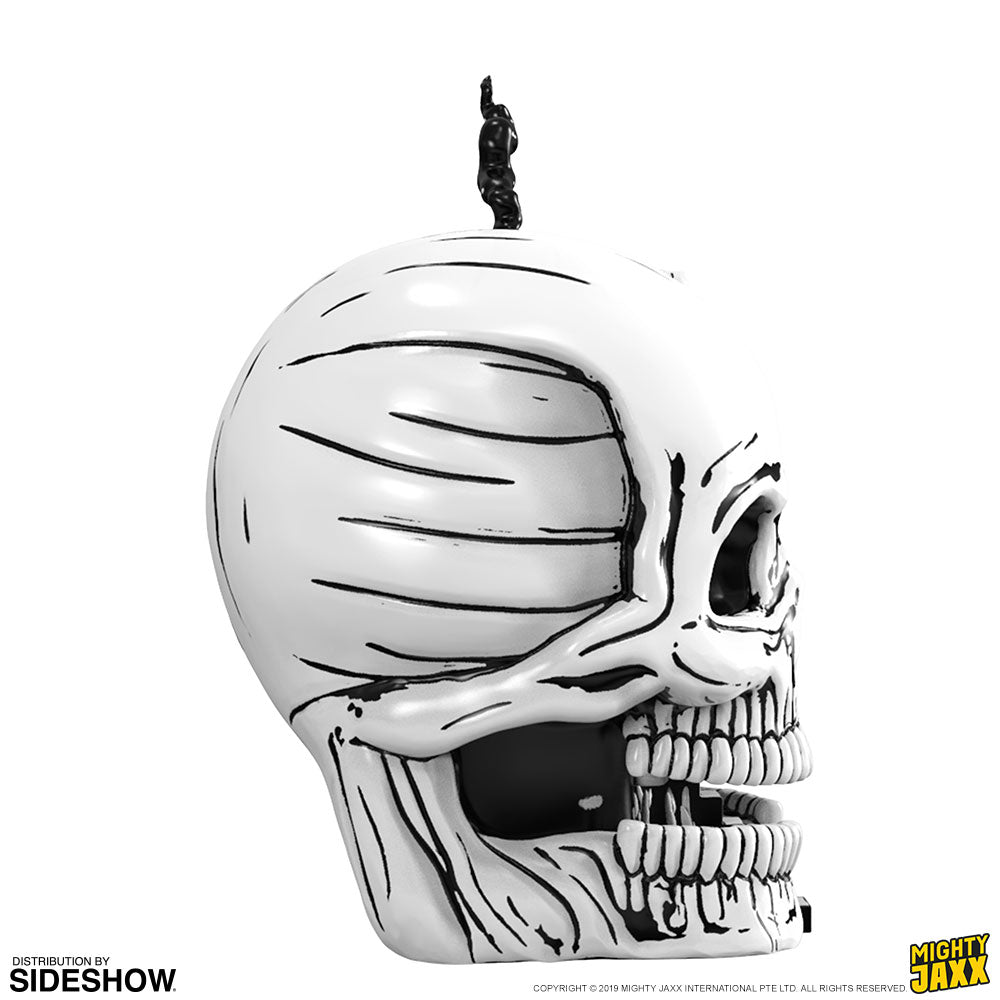 Skull House Polystone Statue by Mighty Jaxx