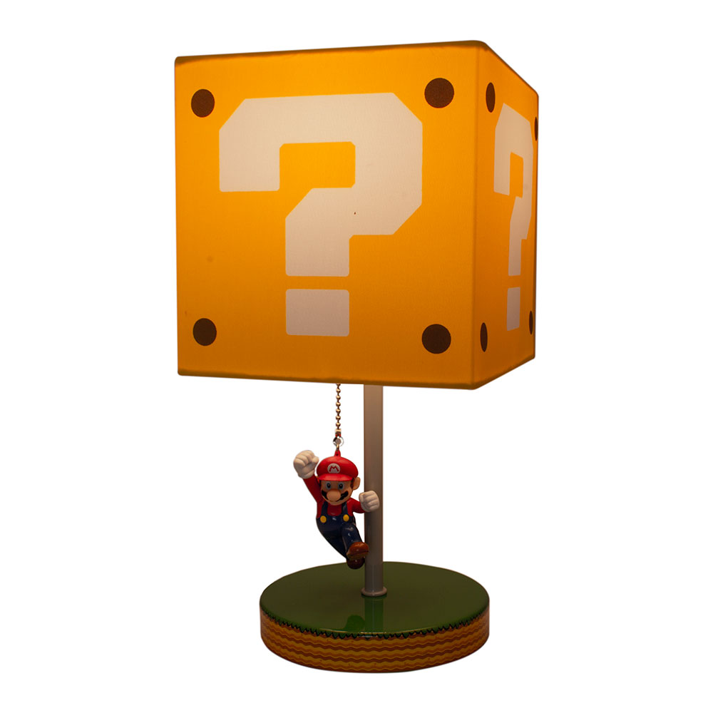 Super Mario Question Block Lamp Collectible Lamp by Paladone