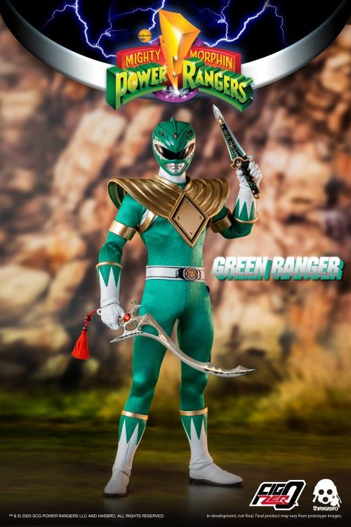 Mighty Morphin Power Rangers FigZero Core Rangers & Green Ranger 1/6 Scale Figure 6-Pack