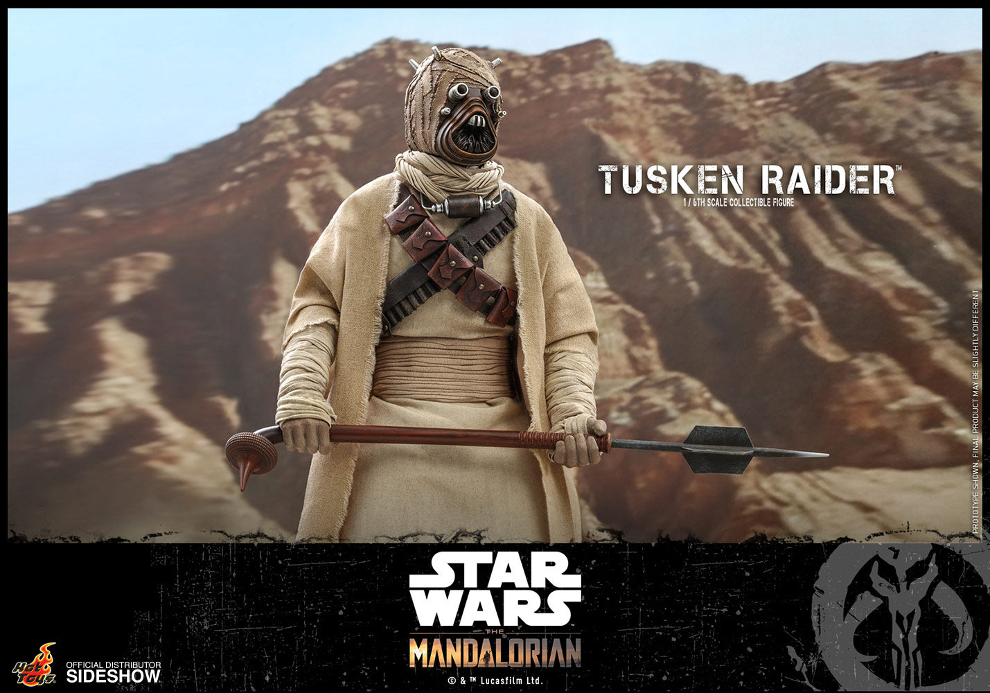 Tusken Raider Sixth Scale Figure by Hot Toys The Mandalorian