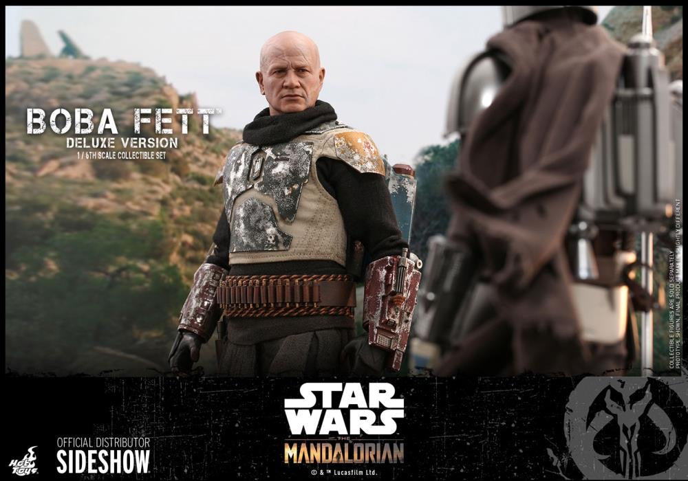 The Mandalorian Deluxe Boba Fett 1/6th Scale Collectible Figure Set