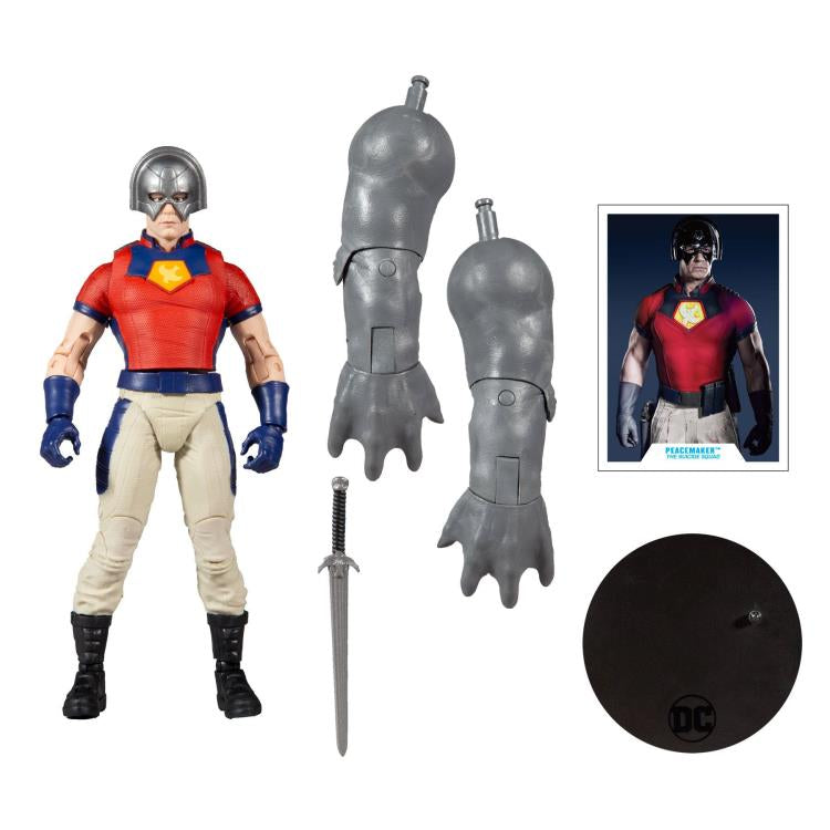 The Suicide Squad DC Multiverse Wave 1 Set of 4 Action Figures (Collect to Build: King Shark)