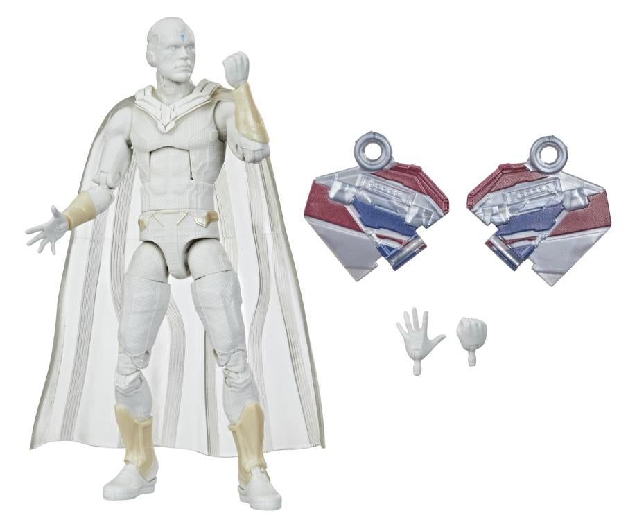 WandaVision Marvel Legends Vision (Captain America Flight Gear BAF)