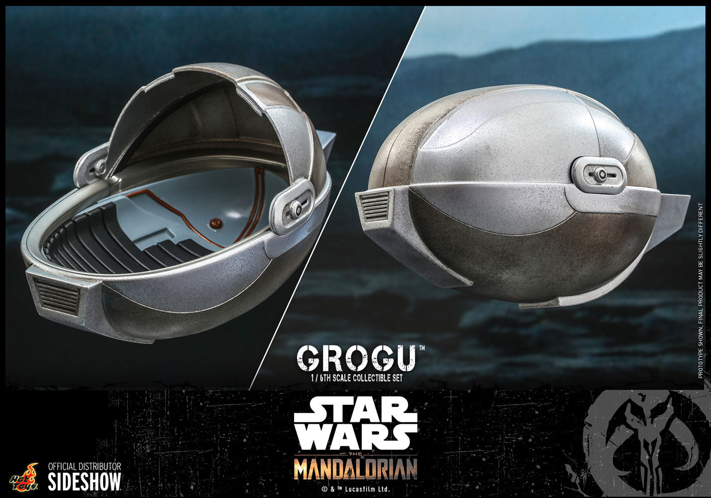 Grogu™ Sixth Scale Figure Set Sixth Scale Figure Set by Hot Toys
