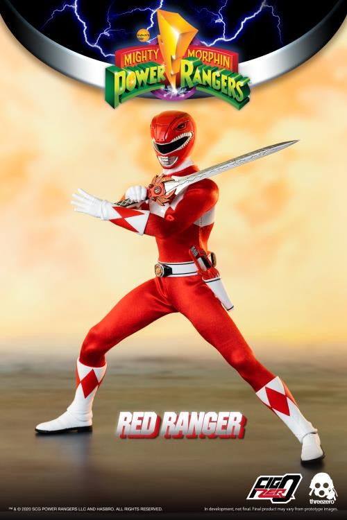 Mighty Morphin Power Rangers FigZero Core Rangers & Green Ranger 1/6 Scale Figure 6-Pack