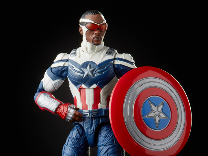 The Falcon and the Winter Soldier Marvel Legends Captain America (Captain America Flight Gear BAF)