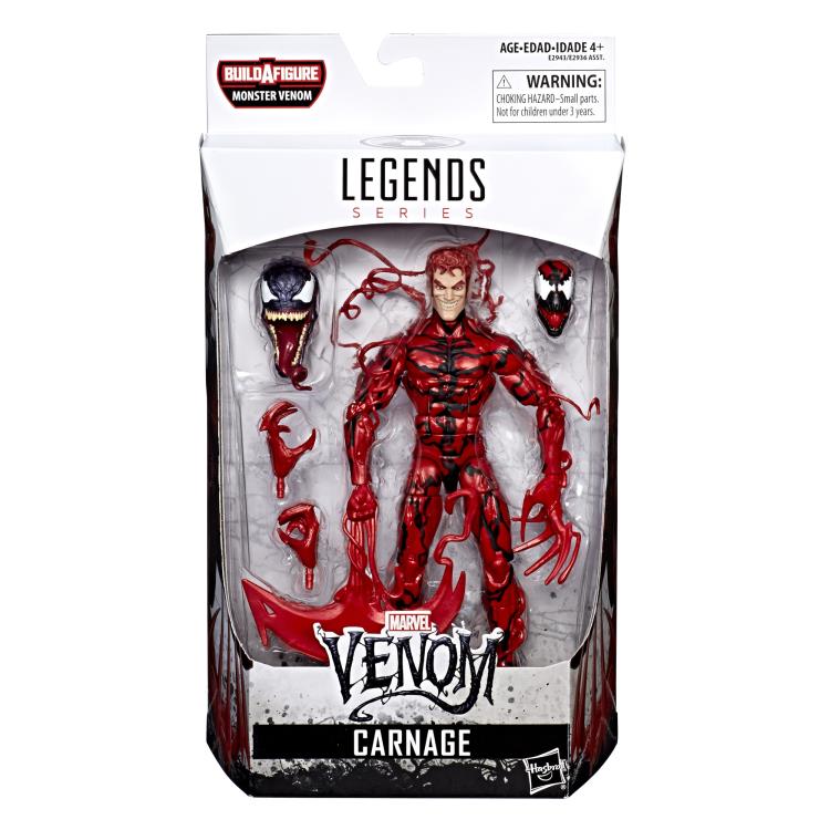 Venom Marvel Legends Wave 1 Set of 6 Figures (Monster Venom BAF)