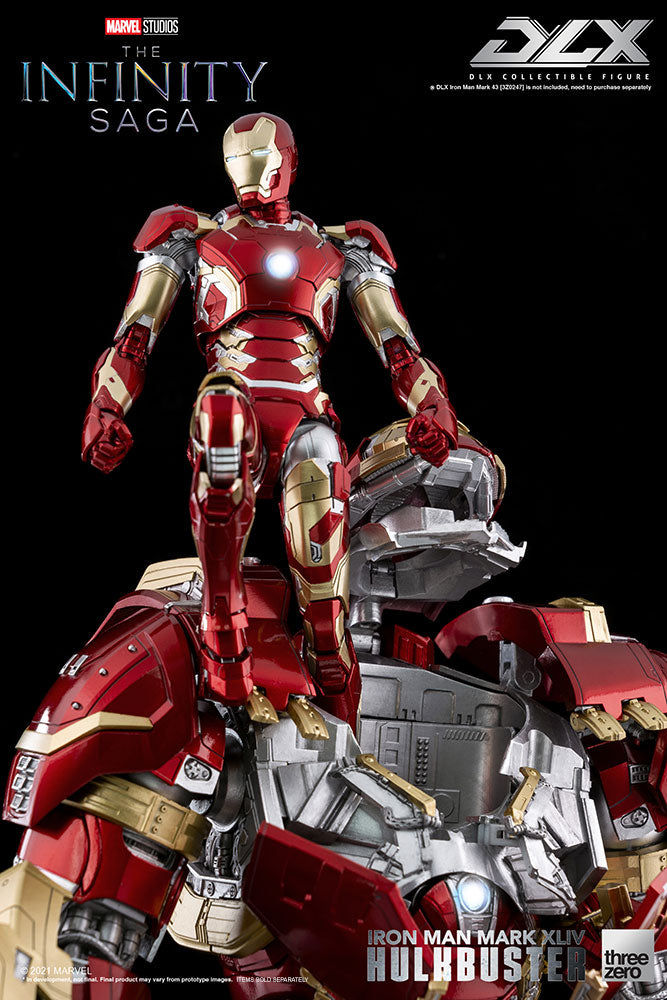 DLX Iron Man Mark XLIV Hulkbuster Collectible Figure by Threezero DLX Collectible Figure Series - Avengers: Infinity Saga