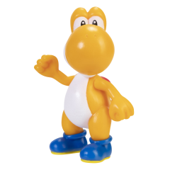 World of Nintendo 2.50" Orange Yoshi Limited Articulation Figure