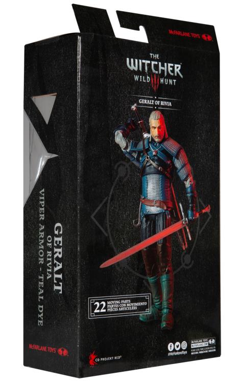 The Witcher 3: Wild Hunt Geralt of Rivia (Viper Armor) Action Figure