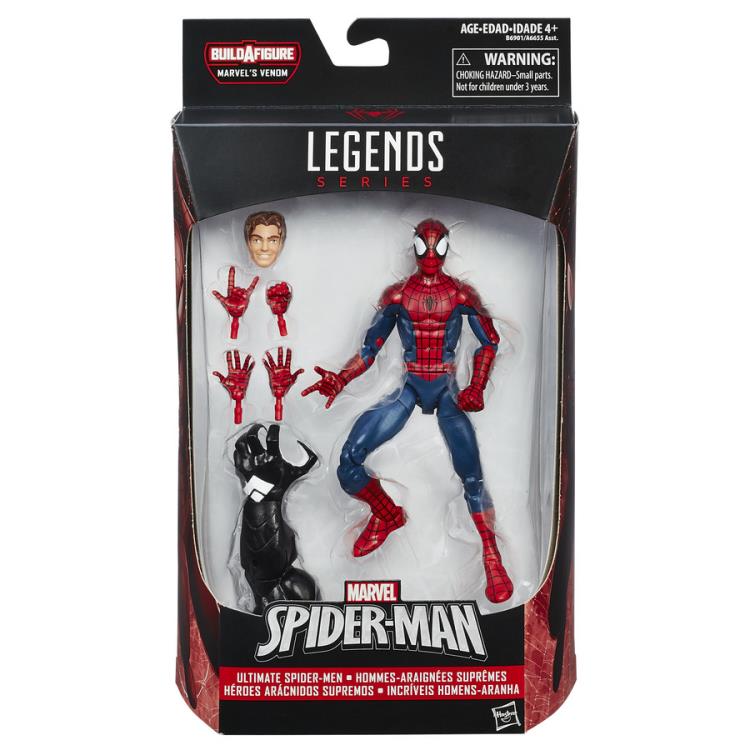 Spider-Man Marvel Legends Wave 4 Case of 6 (Space Venom BAF) Complete