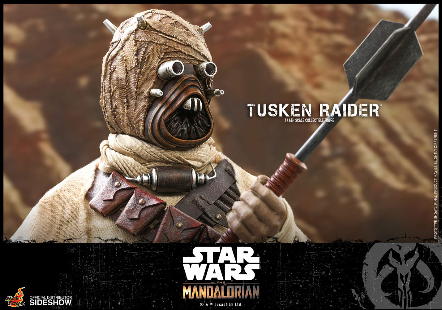 Tusken Raider Sixth Scale Figure by Hot Toys The Mandalorian