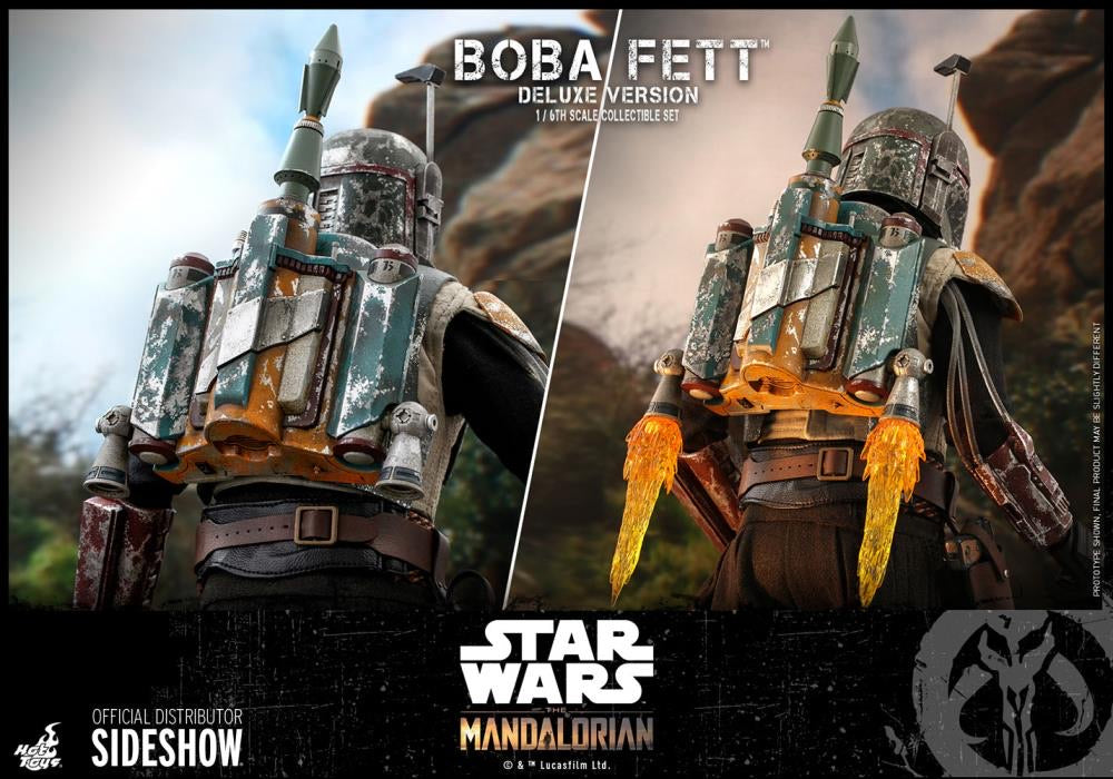 The Mandalorian Deluxe Boba Fett 1/6th Scale Collectible Figure Set