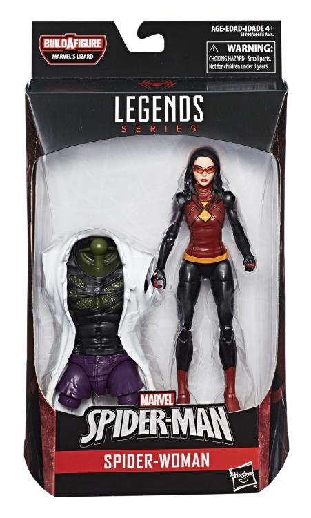 Spider-Man Marvel Legends Wave 7 Set of 7 Figures (Marvel's Lizard BAF)