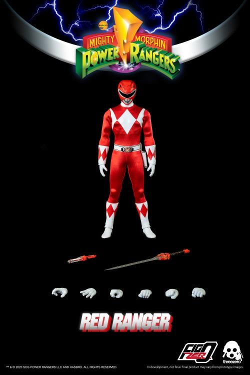 Mighty Morphin Power Rangers FigZero Core Rangers & Green Ranger 1/6 Scale Figure 6-Pack