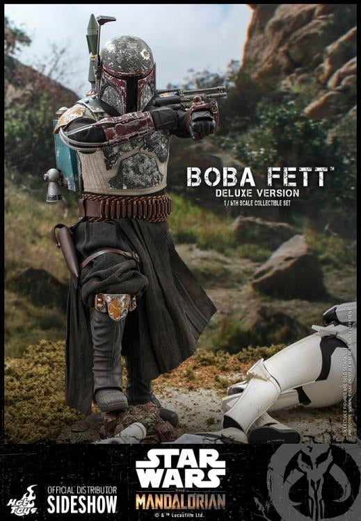 The Mandalorian Deluxe Boba Fett 1/6th Scale Collectible Figure Set