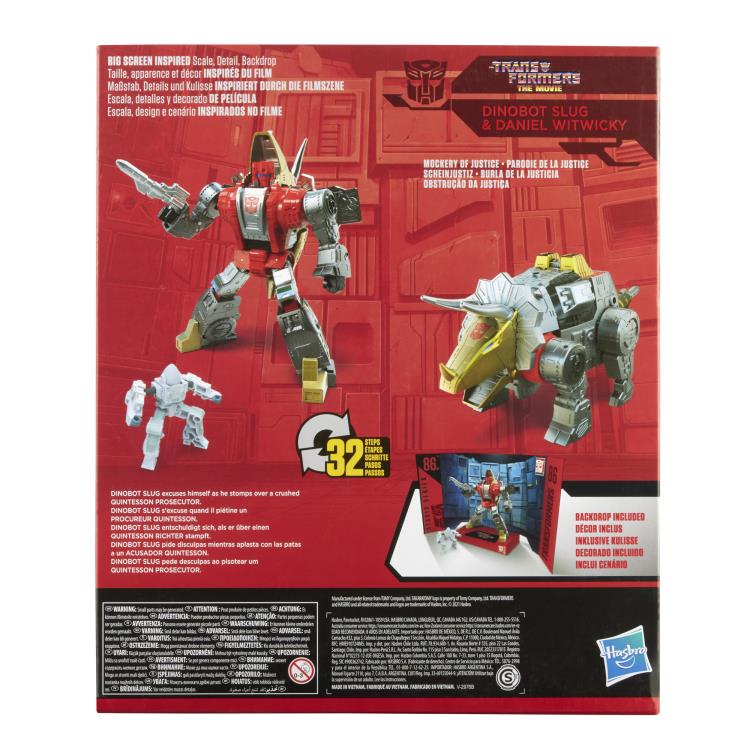 Transformers Studio Series 86-07 Leader Dinobot Slug & Daniel Witwicky