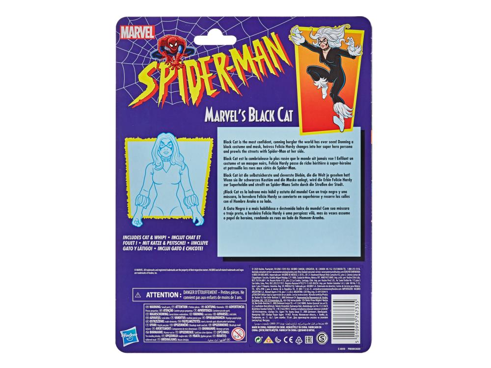 Spider-Man Marvel Legends Retro Collection Marvel's Black Cat