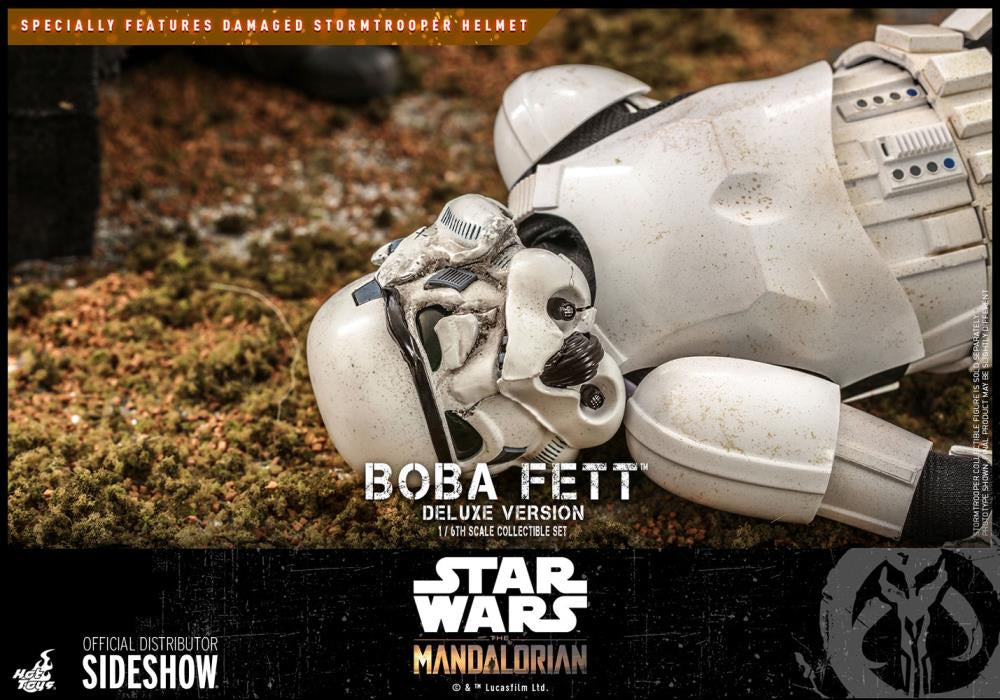 The Mandalorian Deluxe Boba Fett 1/6th Scale Collectible Figure Set