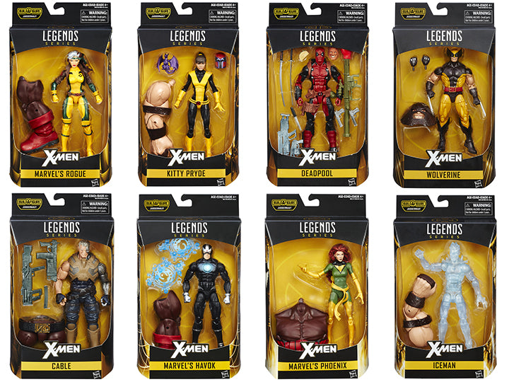X-Men Marvel Legends Wave 1 Case of 8 (Juggernaut BAF)