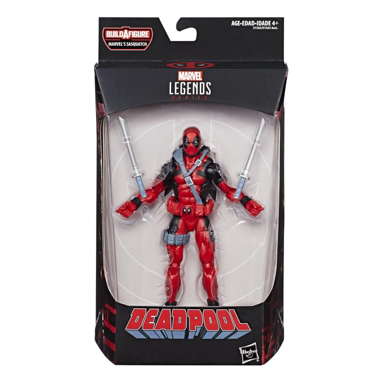 Deadpool Marvel Legends Wave 1 Set of 7 Figures (Sasquatch BAF)