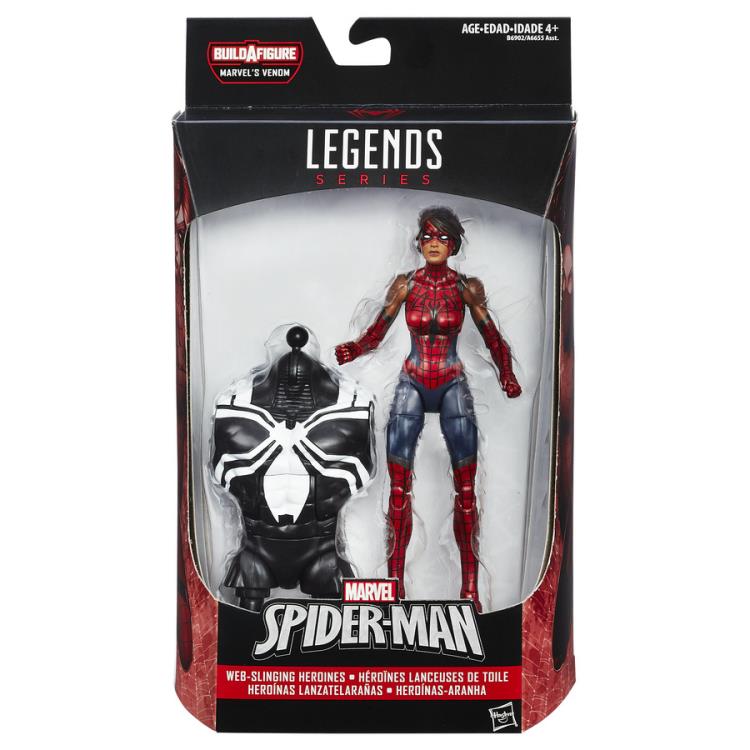 Spider-Man Marvel Legends Wave 4 Case of 6 (Space Venom BAF) Complete