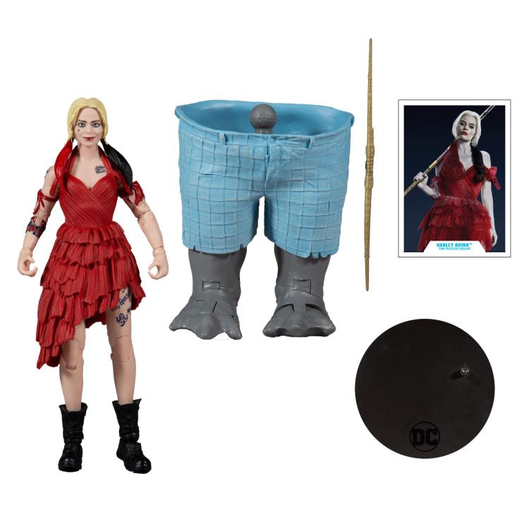The Suicide Squad DC Multiverse Wave 1 Set of 4 Action Figures (Collect to Build: King Shark)