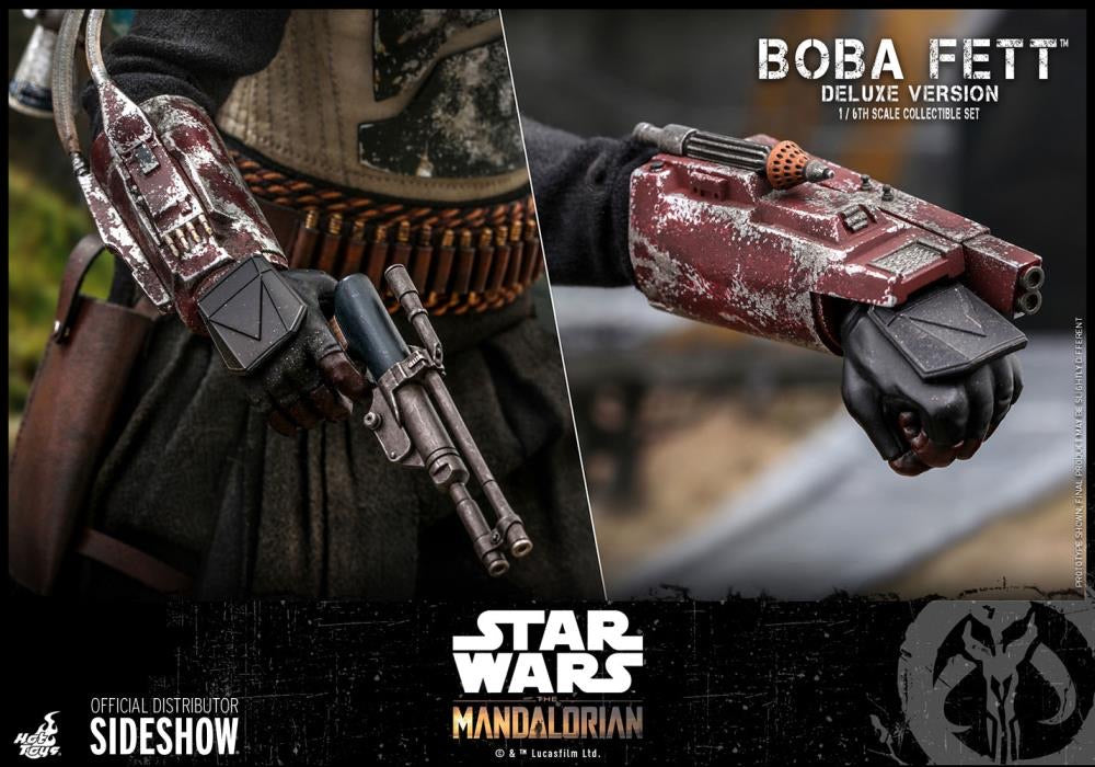 The Mandalorian Deluxe Boba Fett 1/6th Scale Collectible Figure Set