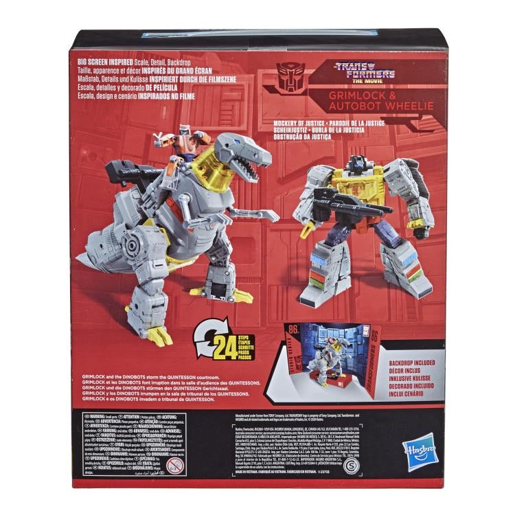 Transformers Studio Series 86-06 Leader Grimlock & Wheelie