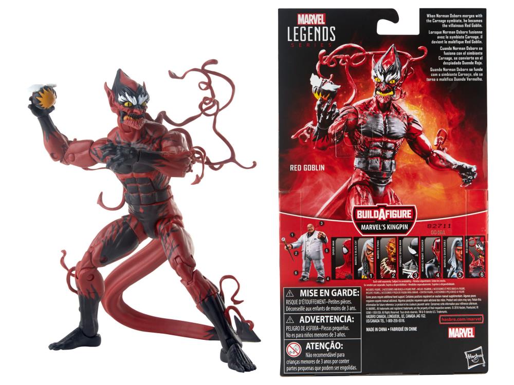 Spider-Man Marvel Legends Wave 9 Set of 7 Figures (Kingpin BAF)