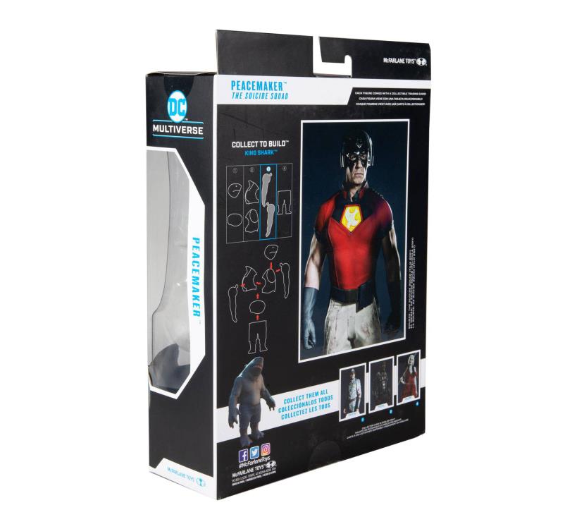 The Suicide Squad DC Multiverse Wave 1 Set of 4 Action Figures (Collect to Build: King Shark)