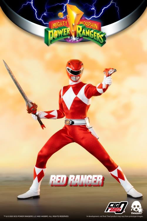 Mighty Morphin Power Rangers FigZero Core Rangers & Green Ranger 1/6 Scale Figure 6-Pack