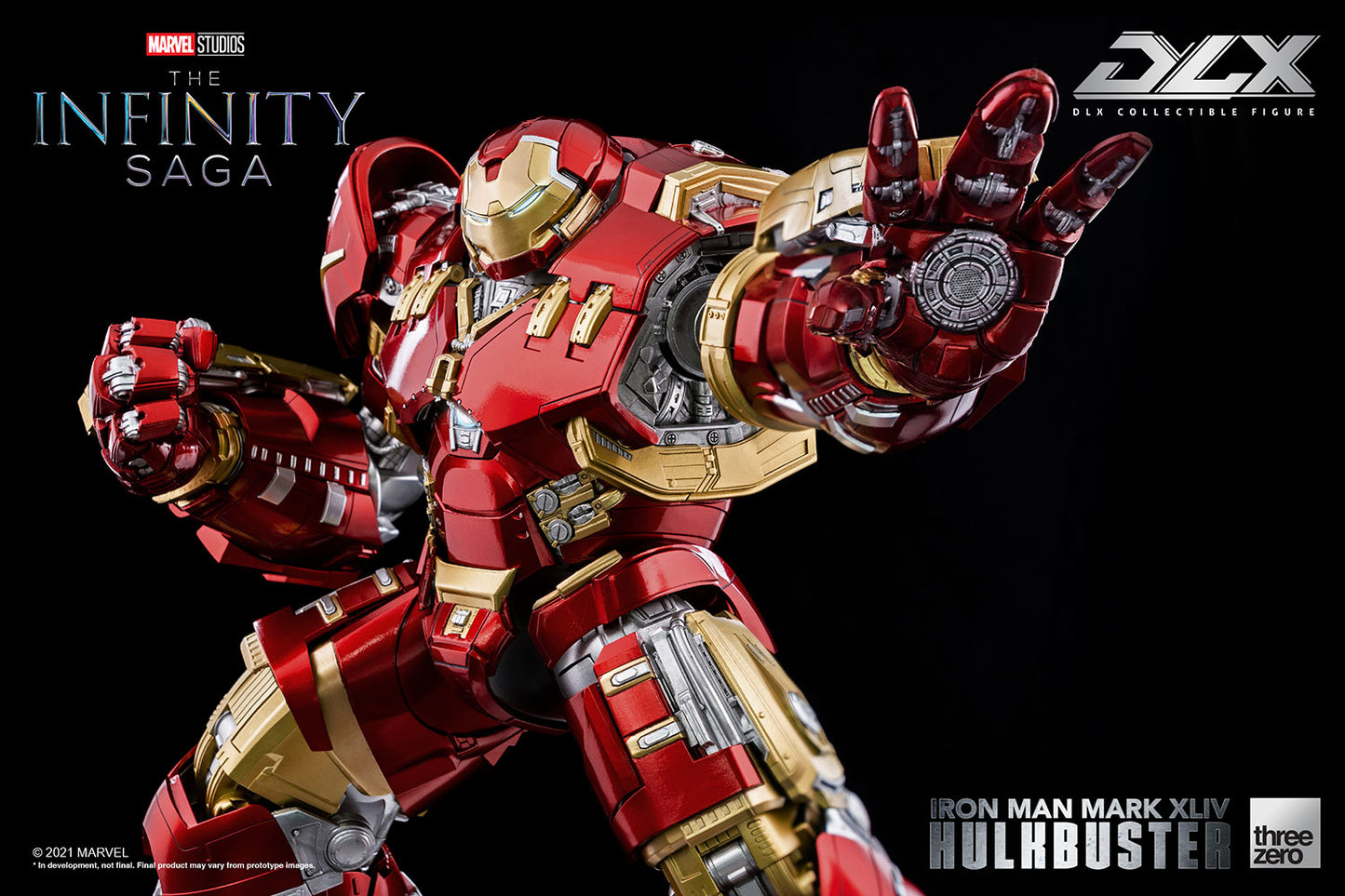 DLX Iron Man Mark XLIV Hulkbuster Collectible Figure by Threezero DLX Collectible Figure Series - Avengers: Infinity Saga