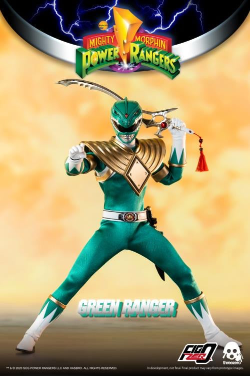Mighty Morphin Power Rangers FigZero Core Rangers & Green Ranger 1/6 Scale Figure 6-Pack