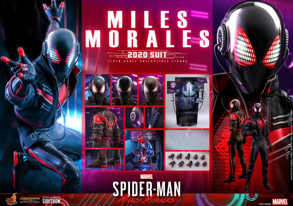 Miles Morales (2020 Suit) 1/6 Scale by Hottoys