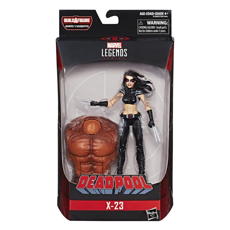 Deadpool Marvel Legends Wave 1 Set of 7 Figures (Sasquatch BAF)