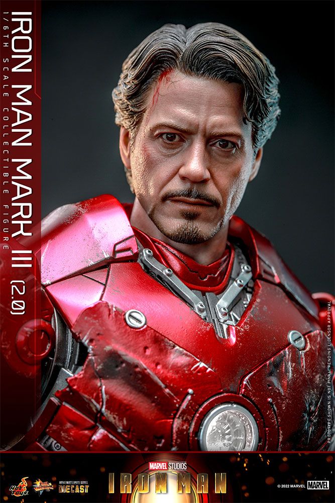 Iron Man Mark III (2.0) Sixth Scale Figure by Hot Toys