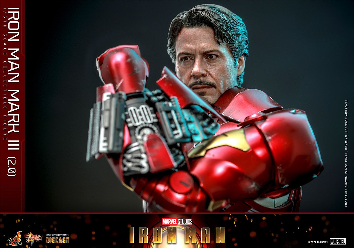 Iron Man Mark III (2.0) Sixth Scale Figure by Hot Toys