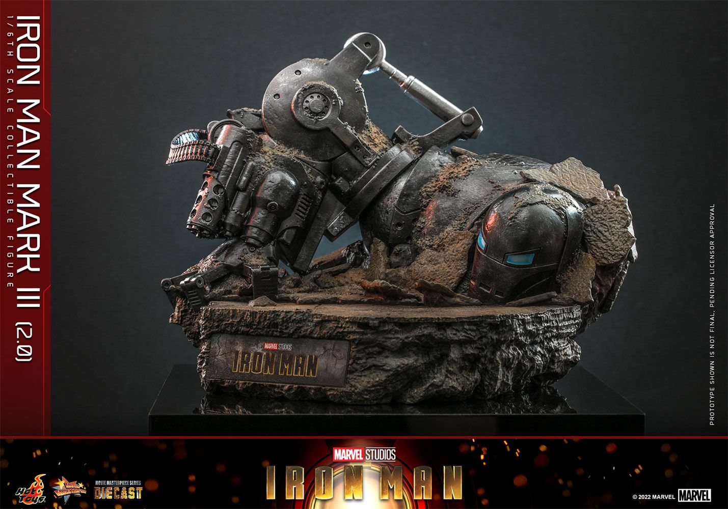 Iron Man Mark III (2.0) Sixth Scale Figure by Hot Toys